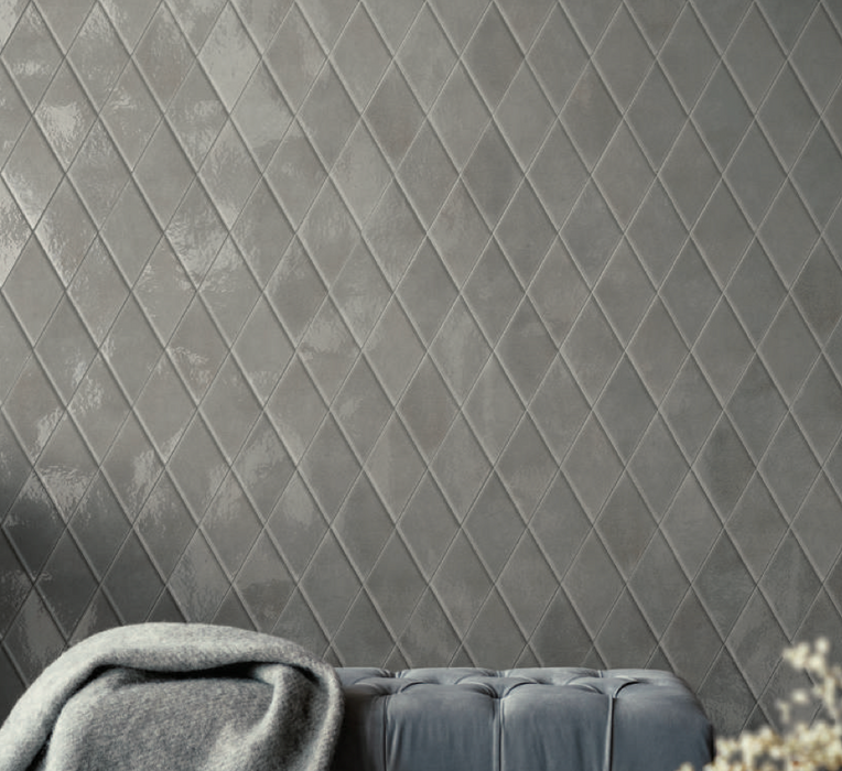 Decobella - Rombo Metropolitan Grey Tile