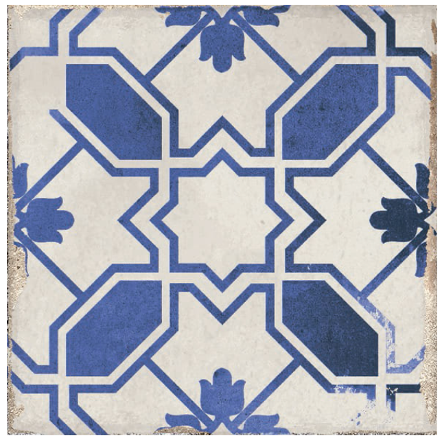 Decobella - Caleta Blue Tile