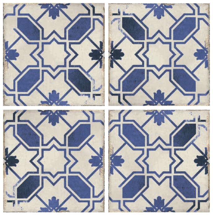 Decobella - Caleta Blue Tile