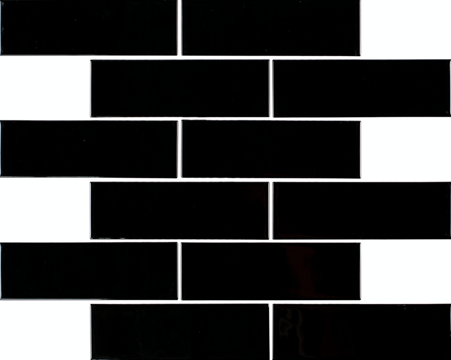 MV - Crystal Subway Black Mosaic