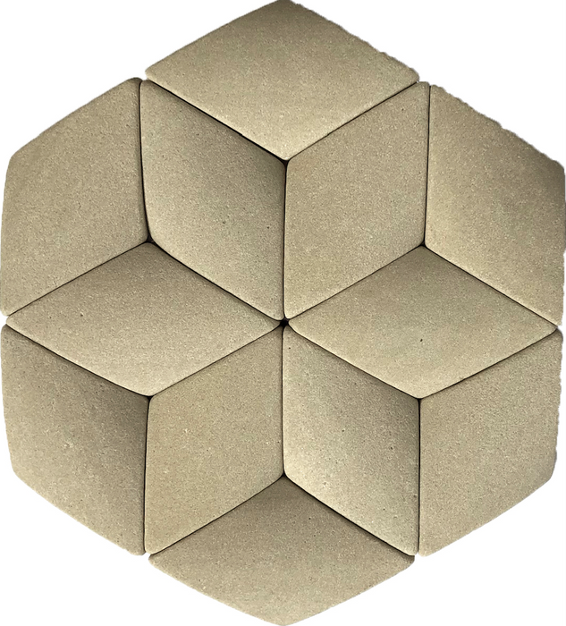 DJ - Sandstone Mint Hexagon Mosaic