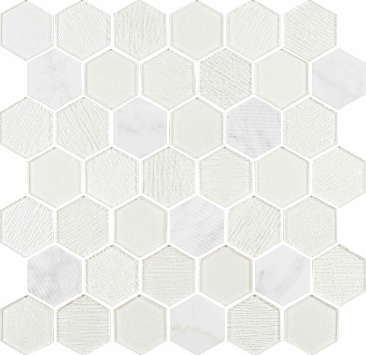 MV - Lounge Hexagon Linen Mosaic