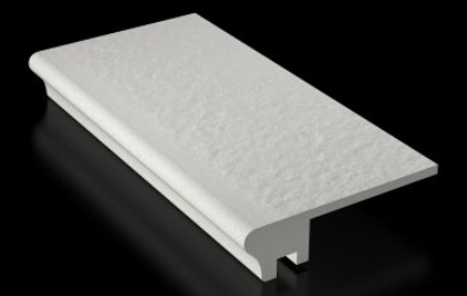 Led Coping KW - Volcanic Round LED Coping 200mm — Pudlo South Africa