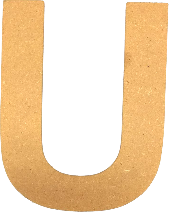 Pudlo - Letter U (Capital) Template