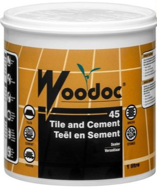 Woodoc 45 Tile and Cement Sealer  Matt - 1L