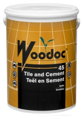 Woodoc Tile and Cement Sealer Matt - 5L