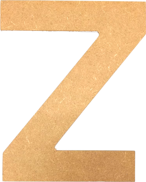 Pudlo - Letter Z (Capital) Template