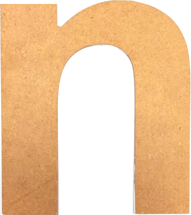 Pudlo - Letter N (Lower Case) Template